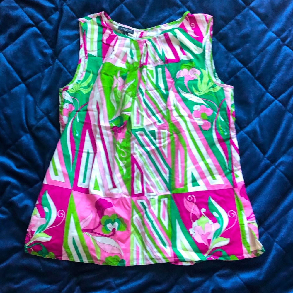 talbots tank blouse